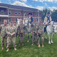 3 / 56 Military History Detachments conducted some revolutionary training at Joint Base Myer Henderson Hall, Virginia May 18, 2021.